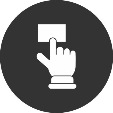 el imleç simgesinin vektör illüstrasyonu