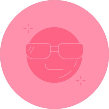 avatar. Web simgesi basit illüstrasyon