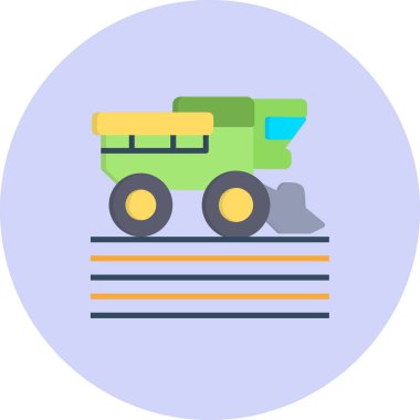 Kamyon. Web simgesi basit illüstrasyon