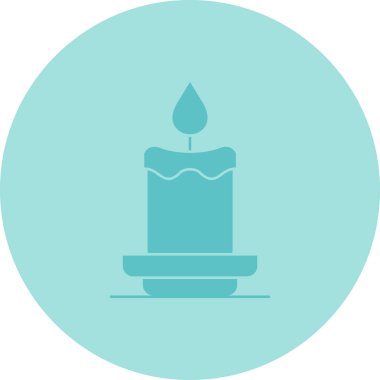 Mum simgesi vektör illüstrasyonu