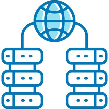 Ağ web simge vektör çizim