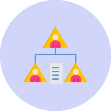 İş ve finans simgesinin vektör illüstrasyonu