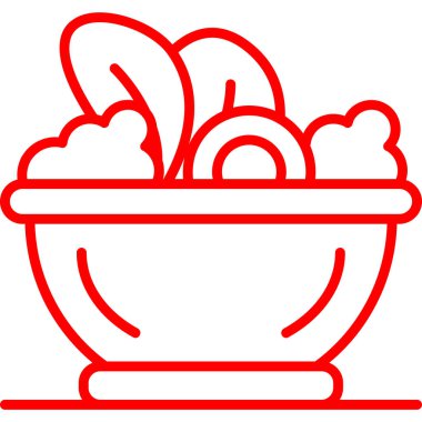 Bir kase kiraz ikonu