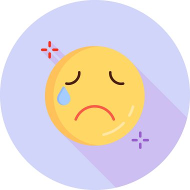 emoji. Web simgesi basit illüstrasyon