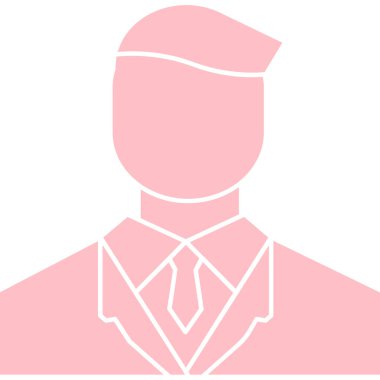 avatar male icon, vector illustration
