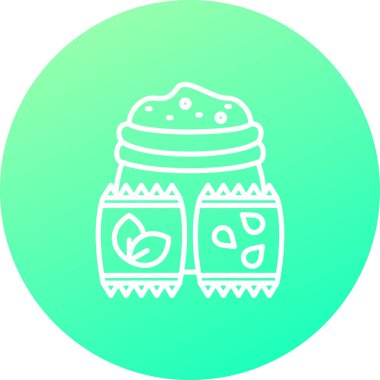 Bir fincan kahvenin vektör çizimi