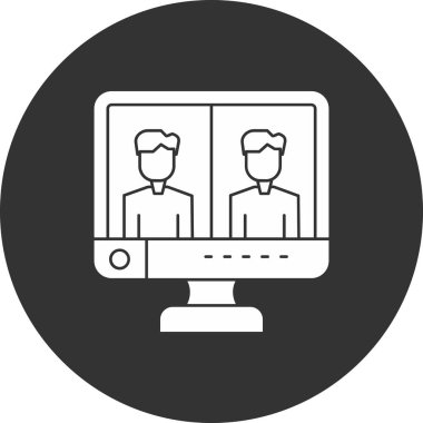 Modern insanların vektör illüstrasyonu