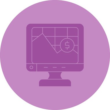 seo modern simgesinin vektör illüstrasyonu