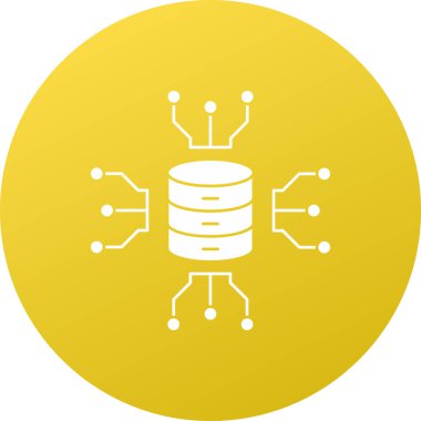 veritabanı simgesi çizimi