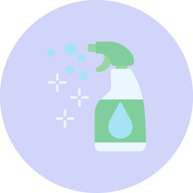 Düz temizlik simgesi