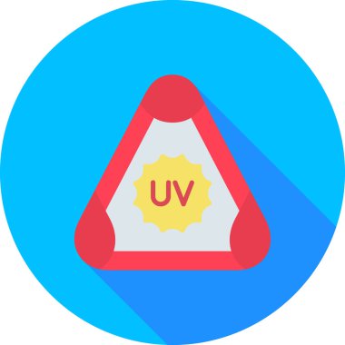 Güneş, modern ikon vektör illüstrasyonunu koruyor