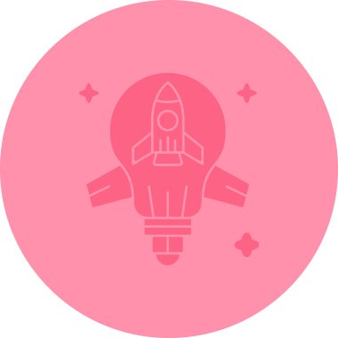 Roket vektör simgesi