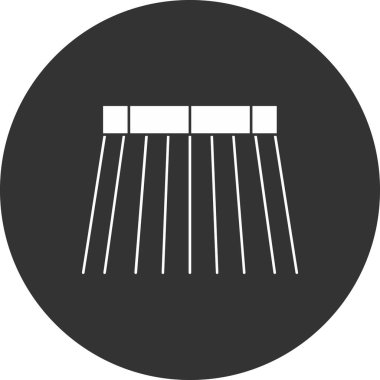 Modern b 'nin vektör illüstrasyonu eksik simgesi