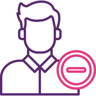 Büyüteç simgesi olan bir kişinin vektör illüstrasyonu