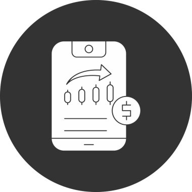 cep telefonu simgesi, vektör illüstrasyonu, tasarım