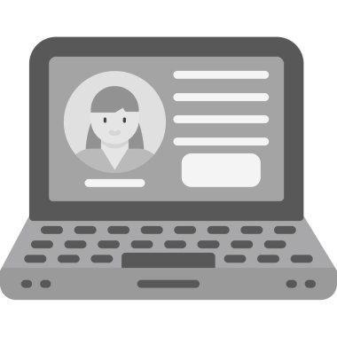 çevrimiçi eğitim dairesi simgesi, eğitim, öğrenme konsepti, bilgisayar