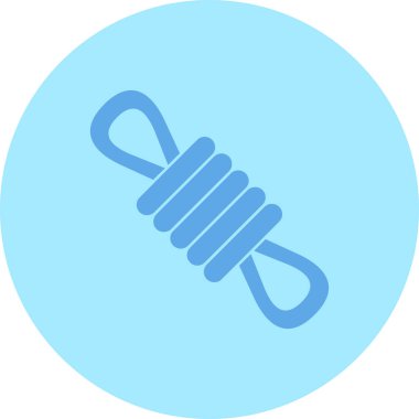 İp. Web simgesi basit illüstrasyon