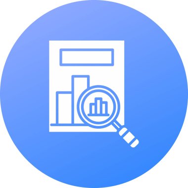 Analiz Simgesi Vektör Çizimi