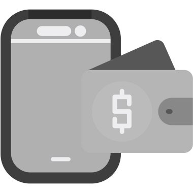 Bankacılık kredi kartı simgesi biçiminde