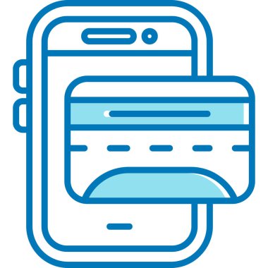 Cep telefonu. Basit resimleme