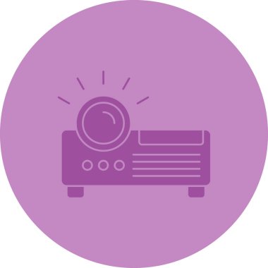 Kamera. Web simgesi basit illüstrasyon