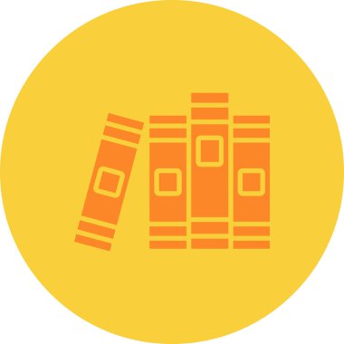 Kitap. Web simgesi basit illüstrasyon