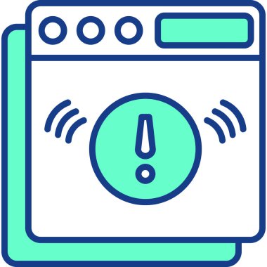 Çamaşır. Web simgesi basit illüstrasyon