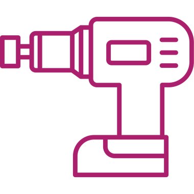 vektör inşa matkap simgesi