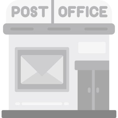 Ofis simgesi vektör illüstrasyonu