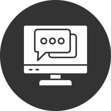 bilgisayar simgesi, vektör illüstrasyonu