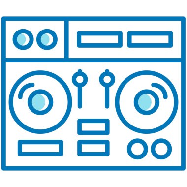 Modern b 'nin vektör illüstrasyonu simge müziğinden yoksun