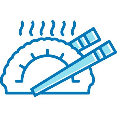Klima ikonu vektörü. Ana hatları belirle. renk kontur sembolü resimlemesi