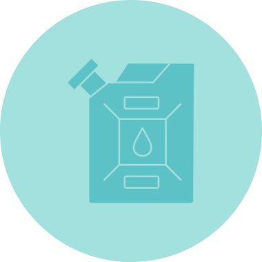 Yağ damlası simgesi için vektör illüstrasyonu