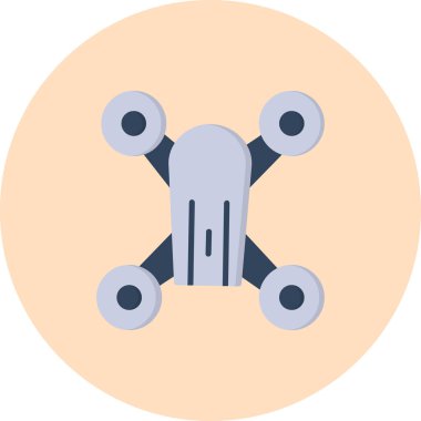bir dron vektör çizim