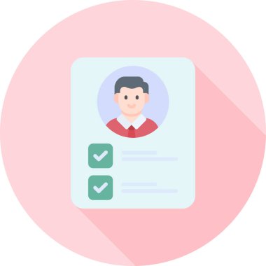 Düz bir tasarım vektör çizim