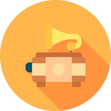 Bir simgenin vektör illüstrasyonu