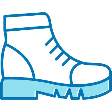 Çizme ikonu. vektör illüstrasyonu