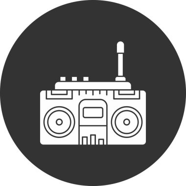 ses hoparlörü vektör çizgisi simgesi