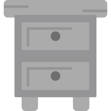 Dolap mutfak simgesi taslak biçiminde