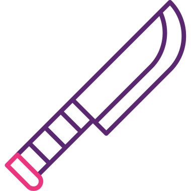 Tek bir simgenin vektör illüstrasyonu