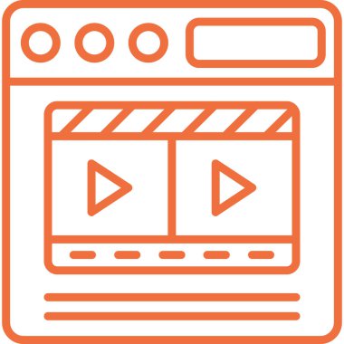 seo modern simgesinin vektör illüstrasyonu