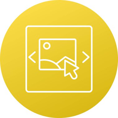 seo modern simgesinin vektör illüstrasyonu