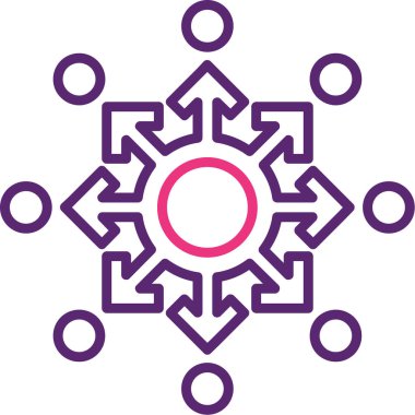 dişli simgesi, vektör illüstrasyonu. tasarım ögesi