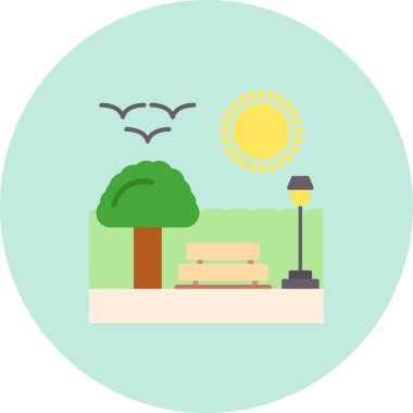 Modern illüstrasyonun basit simgesi