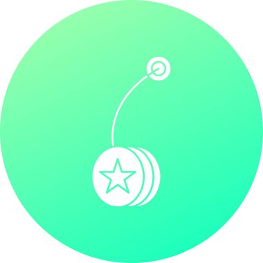 Modern müzik simgesinin vektör illüstrasyonu