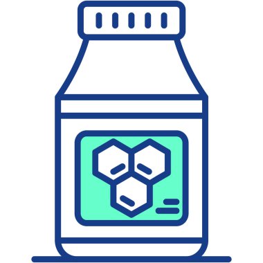 Gıda simgesinin vektör illüstrasyonu