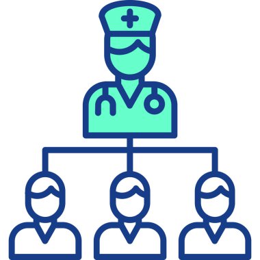 Tıbbi ikon vektörü. resimleme