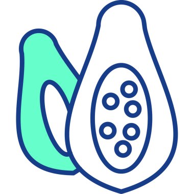 Bebeğim. Web simgesi basit illüstrasyon