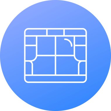 Kitap simgesinin vektör illüstrasyonu