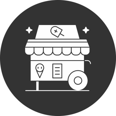 Gıda simgesinin vektör illüstrasyonu